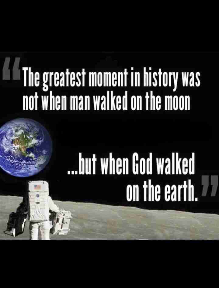 God walked this planet 2000 years ago